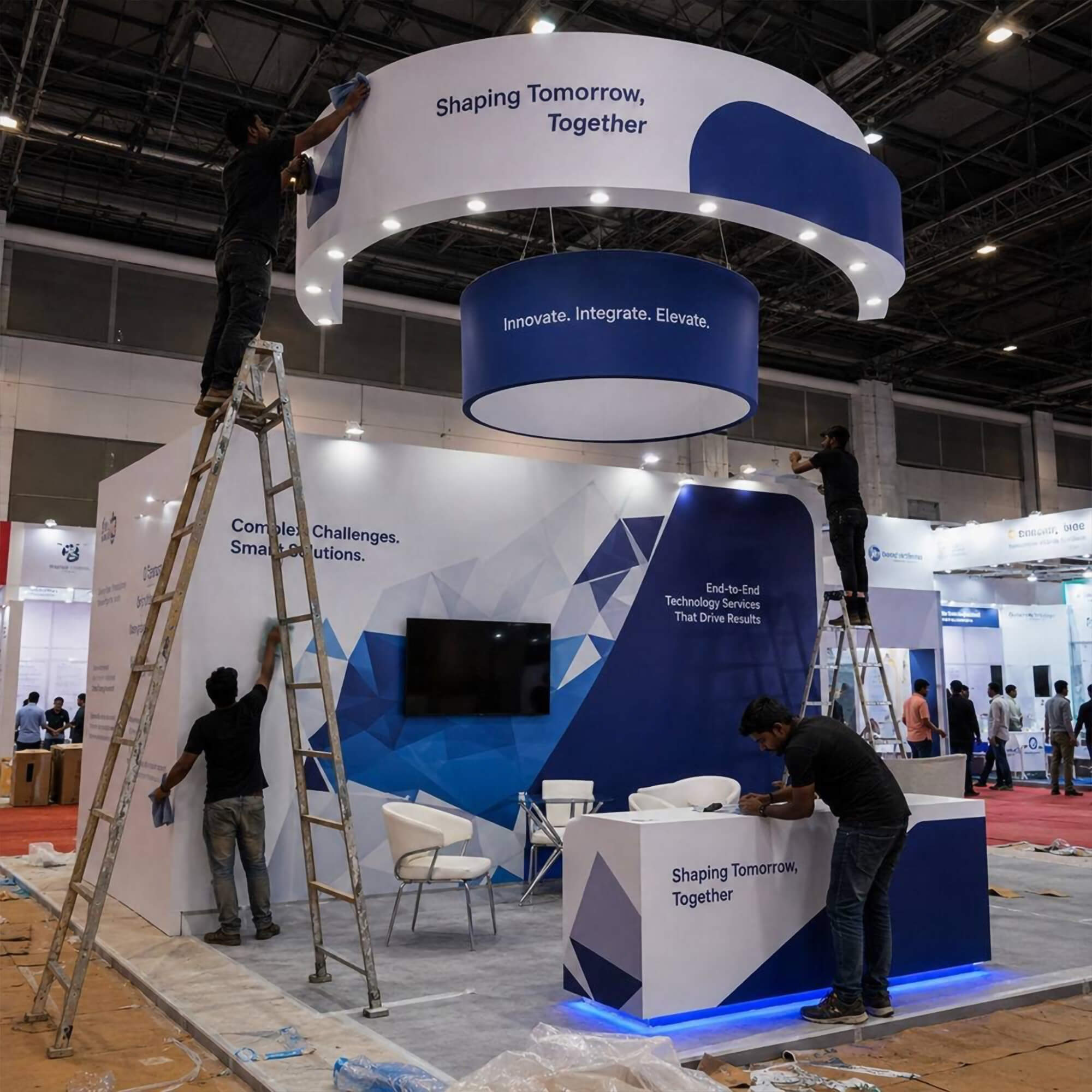 Exhibition signages and branding