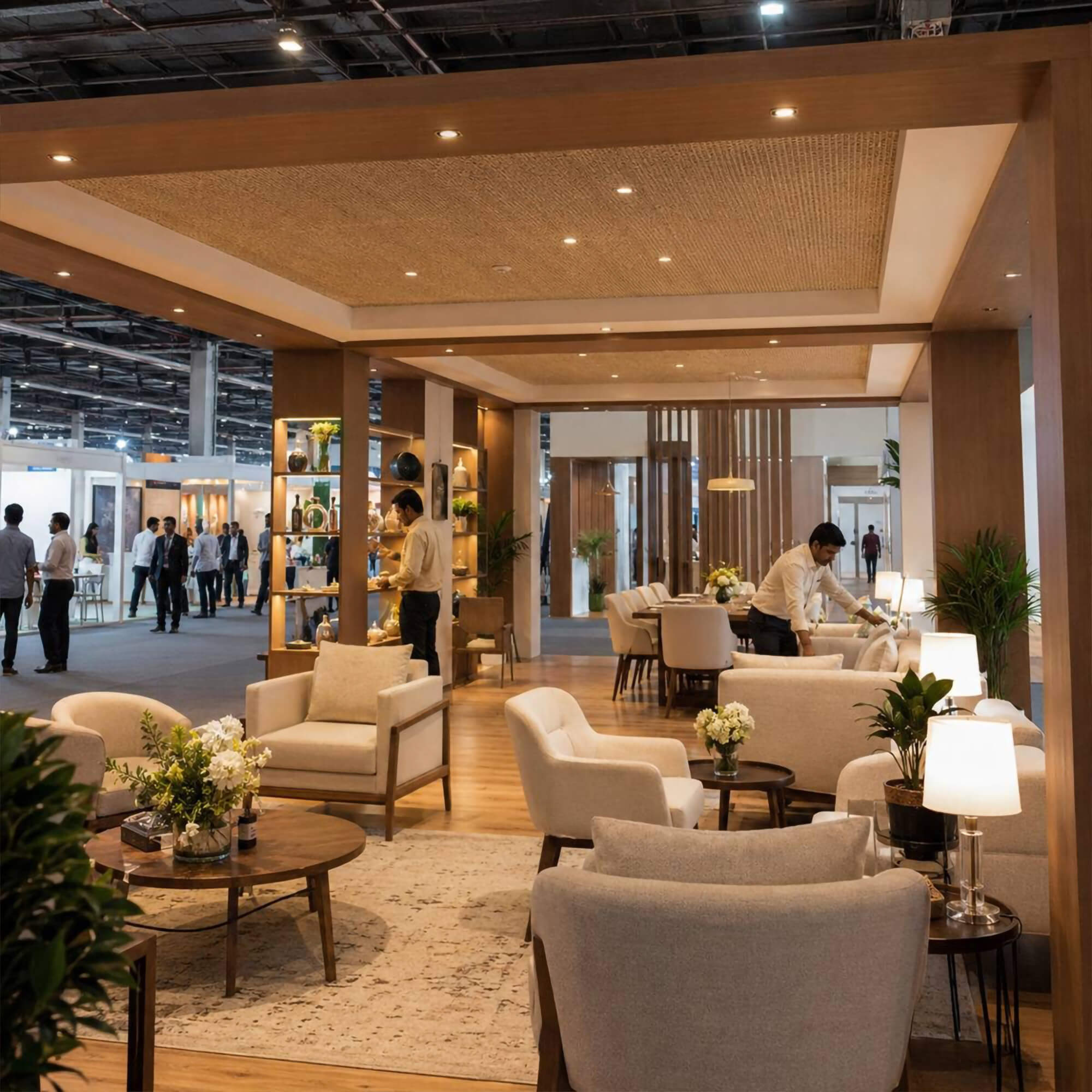 Exhibition furniture and hospitality