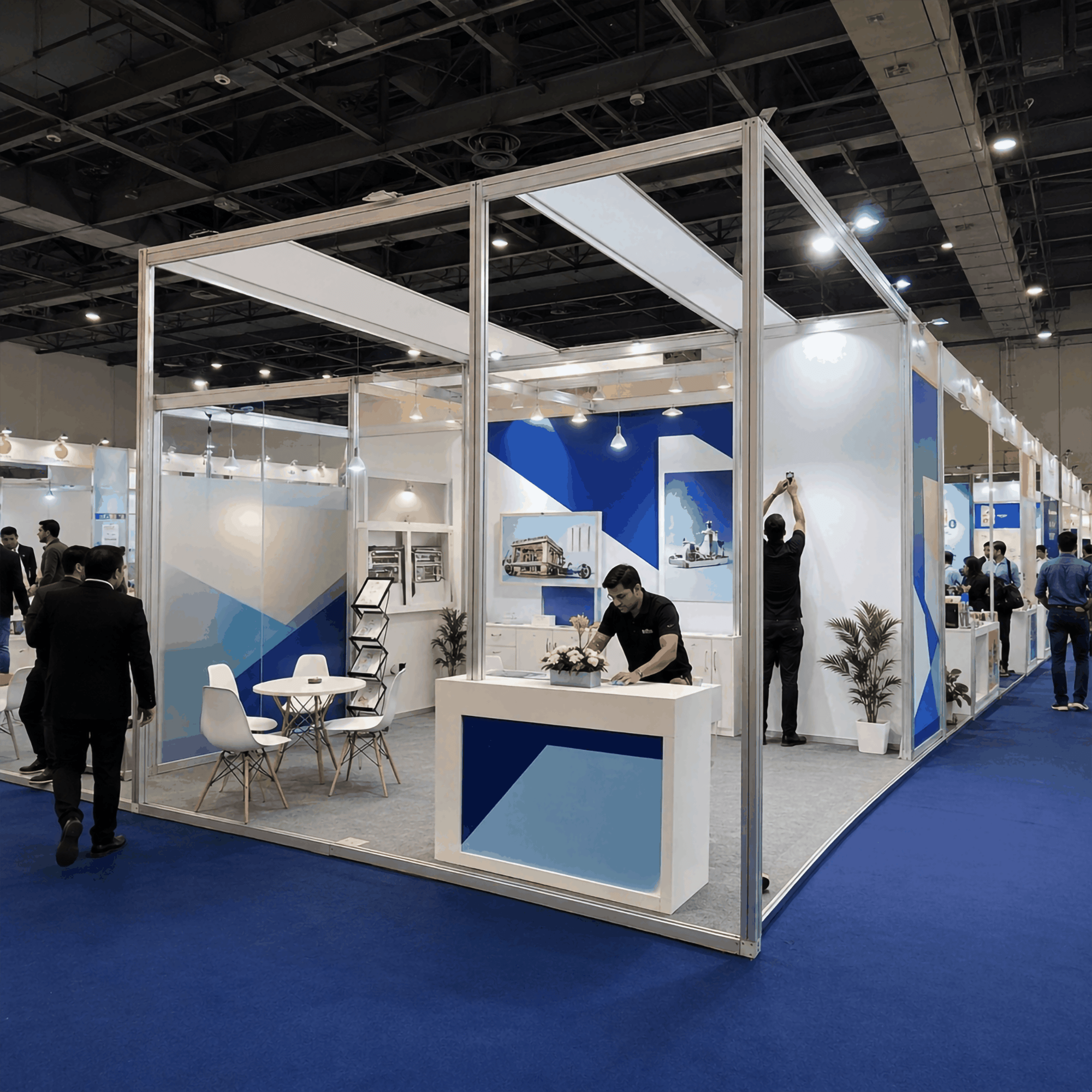 Octonorm exhibition booth